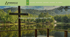 Desktop Screenshot of pinnacleretreatcenter.com