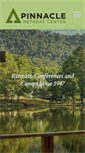 Mobile Screenshot of pinnacleretreatcenter.com